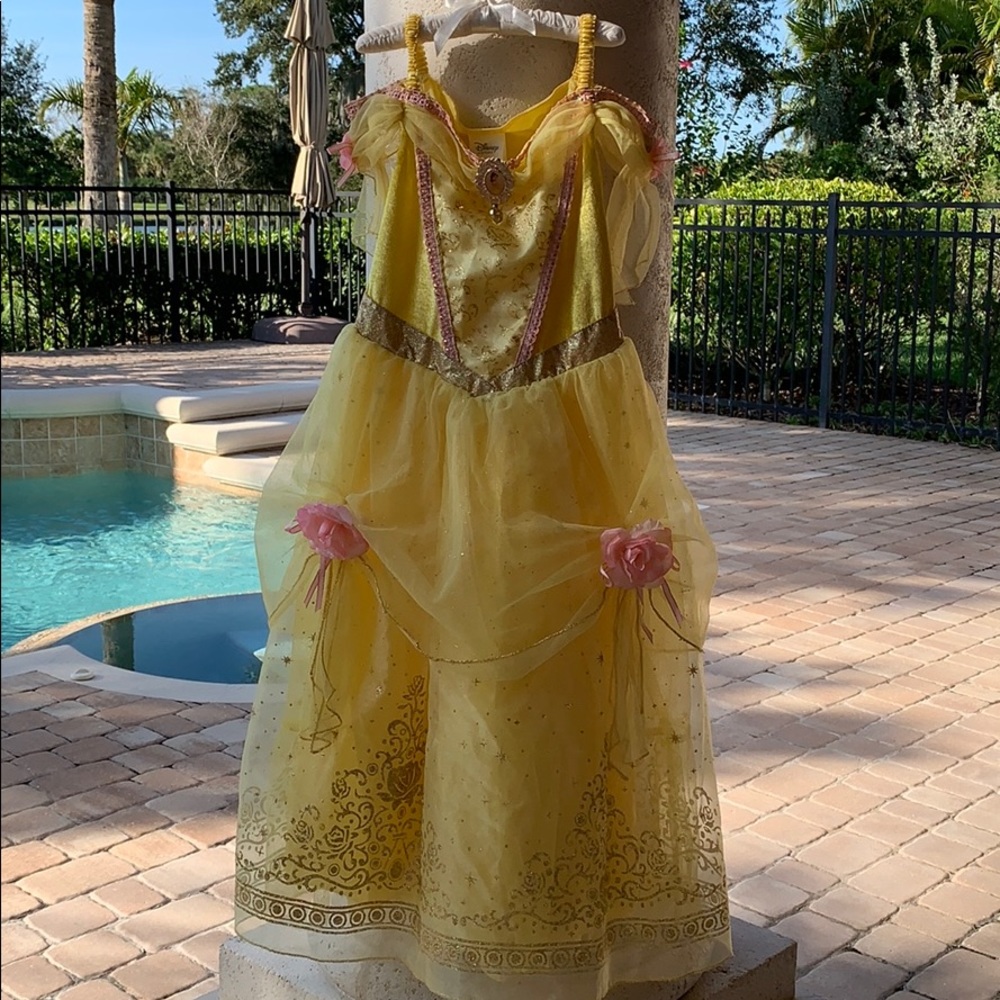 Official Disney Store Belle costume, size S (5/6)